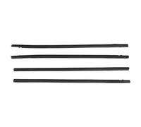 Car Windshield Seal Strip 72450-TEA-T01 4Pcs Car Weatherstrip Window Door Moulding Trim Seal Belt for Civic 2016-2021 Car Accessories ABS Plastic Door Window Seal