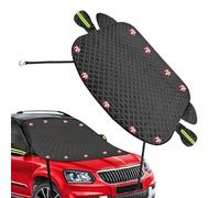 Car Windshield Snow Cover - Car Windshield Cover for | Cár Snow Protection Sun Shade 150 x 70 cm (1 Piece) Waterproof Windproof Top Protection All Season Car Guard FR