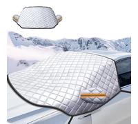 Car Windshield Snow Cover for Mitsubishi Outlander ES SUV 2010-2025, Winter Frost Protector Shield Thick Fabric for All-Season Use Easy to Install and Store,S