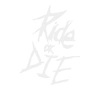 Car Windshield Sticker, Ride Or Die Sticker | Windshield Lettering Sticker, Cut to Size, Waterproof Sticker for Car Door "Ride Or Die", Decorative Car Sticker