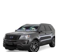 Car Windshield Sun 2-Piece Foldable Front Windshields Shade Suns Visor Protector Polar Bears Northern Lights Windshield Sun Shades Heat and UV Rays Sunshade for Car Keeps Vehicle Cool L