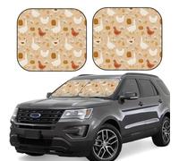 Car Windshield Sun Shade - Autumn and Thanksgiving Foldable Car Sun Shade Visor, Windshield Sunshade Cover, Car Sun Shade Offers Full Protection