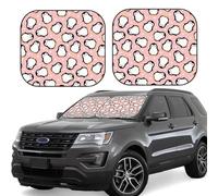 Car Windshield Sun Shade - Cute Penguin Foldable Car Sun Shade Visor, Windshield Sunshade Cover, Car Sun Shade Offers Full Protection