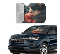 Car Windshield Sun Shade Foldable A Night of Miracles and Magic Auto Front Window Sun Shield Heat and UV Rays Sunshade for Car Front Window Keep Cool and Protect Auto Interior Accessories