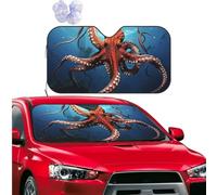 Car Windshield Sun Shade Foldable Car Front Window Sun Shield Visor Protector Tentacles of octopus Sun Visor Reflector Sunshade Heatshield Sunshades for SUV Truck Cars Interior Accessories S