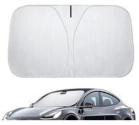 Car Windshield Sun Shade for Audi e-tron GT/RS e-tron GT 2020 2021 2022 2023 2024 - Foldable UV Block, Sun Visor Cover, Anti-UV Window Protector