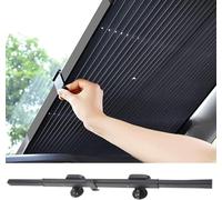 Car Windshield Sun Shade, for Chevrolet Cruze 2009-2011 Retractable Front Rear Cover Windscreen Curtain with Suction Cups,Sun and UV Protection