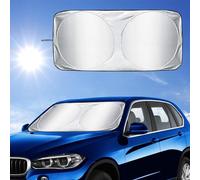 Car Windshield Sun Shade Front Window for Volkswagen ID. Buzz 2022-, UV Blocking Dustproof and Waterproof Sun Visor Protector Foldable for Easy Use,160x86cm