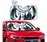 Car Windshield Sun Shade Front Window Sunshade Native American Dream Catcher Sun Visor Protector Foldable Car Sun Shade Windshield Reflector Sunshades for SUV Truck Cars Interior Accessories M