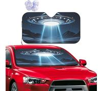 Car Windshield Sun Shade Front Window Sunshade UFO at night Sun Visor Protector Foldable Car Sun Shade Windshield Reflector Sunshades for SUV Truck Cars Interior Accessories M