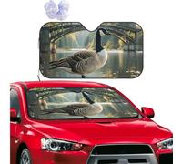 Car Windshield Sun Shade Front Window Sunshade Wild Goose by the Bridge Sun Visor Protector Foldable Car Sun Shade Windshield Reflector Sunshades for SUV Truck Cars Interior Accessories M