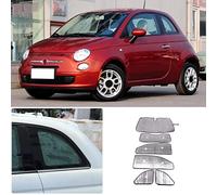 Car Windshield Sun Shade Full Cover Set Fit for Fiat 500, Car Window Shade,Front Windshield Shades, UV Rays Sun Visor Protector, 6PCS (6PCS SunShade Full Cover Set)