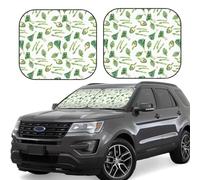 Car Windshield Sun Shade - Green Onions Asparagus Foldable Car Sun Shade Visor, Windshield Sunshade Cover, Car Sun Shade Offers Full Protection