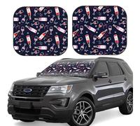 Car Windshield Sun Shade Love Wine - Foldable Car Sun Shade Windshield, SUV Car Interior Windshield Sun Shade Offers Full Protection