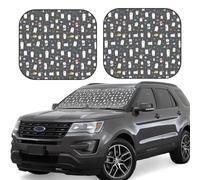 Car Windshield Sun Shade - Lovely Penguin Foldable Car Sun Shade Visor, Windshield Sunshade Cover, Car Sun Shade Offers Full Protection