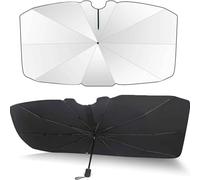Car Windshield Sun Shade Umbrella For Bmw 2er F22 F23 F45 F46 F87 G42 M2 218i 220i 230i 216d 218d 220d M240i M235i, 360° Rotation Front Window Windscreen Sun Visor Blocker Foldable Accessories