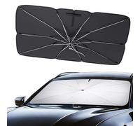 Car Windshield Sun Shade Umbrella for GMC Canyon/Yukon/Safari/Acadia/Envoy, Portable Foldable Front Window Sunshade, Keep Cool and Protect Interior, Front Window Sunshade,A S(118 * 65cm)