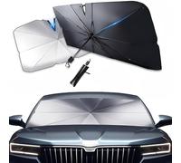 Car Windshield Sun Shade Umbrella for Lamborghini Countach (LPI 800-4) 2021 2022 2023 2024 2025 2026, Foldable UV Protection Front Window Cover, Heat Reflective Sun Blocker, Fits Most Cars & SUVs