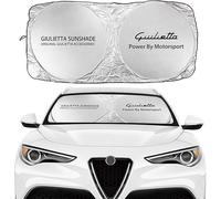 Car Windshield Sunshade, For Alfa Romeo Giulietta Blocks Uv Rays Foldable Sun Visor Protector, Keep Your Vehicle Cooler