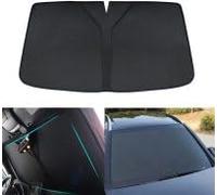 Car Windshield Sunshade for Ford C-Max CMax 2017-2022, Windscreen Sun Shade,Front Window Sunshades, Sun Visor, Foldable Blocks UV Rays,Black