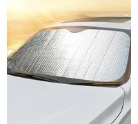 Car Windshield Sunshade for Ford Explorer/Capri/Kuga/Mondeo/Mustang/Puma Gen-E, Foldable Front Sun Visor, Blocks UV Rays and Keeps Your Car Cooler