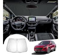 Car Windshield Sunshade for Ford Kuga 3 MK3 ST Line 2020-2024 2025, Sun Visor Foldable Sun Heat Protection Anti-UV Front Window Dust Protector