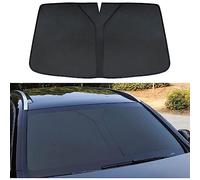 Car Windshield Sunshade For Peugeot 2008 2014-2019, Front Windscreen Sun Shade Auto Visor Protector Blind Sunshield Windows Sunscreen Anti-UV Accessories,A/Black