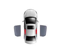 Car Windshield Sunshade For Toyota For Land Cruiser For Prado For J120 2002-2009 Magnetic Car Sunshade Front W Indshield Frame Curtain Rear Side Window Sun Shade(2PCS Rear)