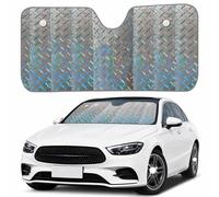 Car Windshield Sunshade, for VW Polo V (6R, 6C) 2011 2012 2013 2014 2015 2016 2017 2018 Front Window Sun Shade Reflector UV Ray Protector Foldable Double Bubble Interior Cooler