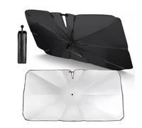 Car Windshield Sunshade Umbrella for Citroen C-Elysee 2016-2023, Foldable Car Windshield Sun Shade, Car Front Window Sunshade, Universal UV Protection & Heat Insulation Sunshade (145×83 cm)