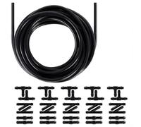 Car Windshield Washer Fluid Hose Connectors Set - 30-Piece T/Y/I | Splitter Kit for 5m Tubing, Compatible with Most Vehicle Washer Systems, B