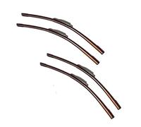 Car Windshield Wiper Blades Compatible For BMW X3 E83 Double Rubber Frameless Bracketless WipersSoft Accessories 2006 2007 2008 2009 2010(4PCS)