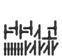 Car Windshield Wiper Nozzle Compatible With Sanjiang For Espace Replacement Windshield Wiper Washer Spray Nozzle Car Universal Front Windshield Washer Pump(18pcs Joiner)