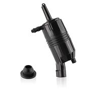 Car Windshield Wiper Pump OEM# 385-232316A Windshield Wiper Pump Compatible Chevy Silverado Impala GMC Sierra Cadillac Buick Car Accessories Single Hole Washer Fluid Pump with Grommet