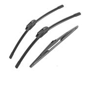 Car Windshield Wiper Suitable For Mazda CX-5 CX5 KE 2012-2017 Front And Rear Wiper Blade Brush 24"+18"+14" Wiper Kit Windshield Wiper Blades