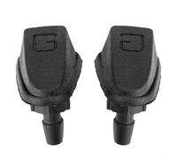 Car Windshield Wiper Washer Spray Nozzle Kit - 2-Pack ABS Plastic Water Sprayer for Clear Windscreen, Compatible with Most UK Vehicles,