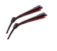 Car Windshield Wipers Compatible With Opel For Zafira A 1999-2005 Car Wiper Double Rubber Front Blades Brushes Cutter Parts Accessories Windscreen 24" + 22"