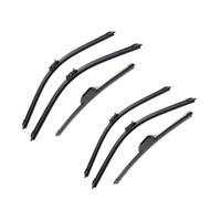 Car Windshield Wipers For Jaguar For F-PACE 2017-2020 Front Rear Windshield Four Seasons Durable Accessories 2017 2018 2019 2020 3PCS Car Wiper Wipers Set(6PCS)