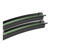 Car Windshield Wipers For VW For Passat B5 B5.5 B6 B7 B8 CC 2002-2023 Front Windshield Wiper Blades 2pcs Windscreen Window Accessories Set Wiper Blades(B*6 (2005-2011),Black-Green)