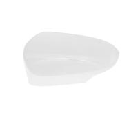 Car Wing Door Side Shell Cap Housing For Toyota For Yaris 2012 2013 2014 2015 2016 2017 2018 2019 2020 Rearview Mirror Cover Accessories(White-L)