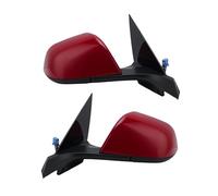 Car wing mirror 13 Pins Side Rearview Mirror Assembly For Tesla For Model 3 M3 2021-2023 Big Red Power Folding(1 pair)