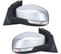 Car wing mirror assembly For Focus Mk3 EU Version 2011-2018 Car Assembly Complete Wing Mirrors(Silver,Pair)