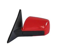 Car Wing Mirror Assy Car Complete Wing Mirrors Assembly For Kia For Soul 2010 2011 2012 2013 3 Pins Rear Side View Mirror Assy Electric Adjustment Outside Rearview Mirrors(Red,3 pins left)