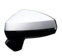 Car Wing Mirror Assy Car Side Rearview Mirror Assembly For A3 2014 2015 2016 2017 2018 2019 2020 2021 6,8 PINS Complete Door Rear Wing Mirrors Outside Rearview Mirrors(White,8 pins left)