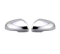 Car Wing Mirror Cover Cap Compatible With Jaguar For XF XK XKR 2010-2018 Car Accessory Auto Body Kits Car Chrome Rear View Door For Wing Side Mirror Covers