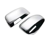Car Wing Mirror Cover Cap Compatible With Jeep For Grand For Cherokee 2011-2020 ABS Chrome Rearview Side Mirror Cover For Wing Cap Exterior Door Housing Shell Trim
