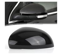 Car Wing Mirror Cover Caps Fits for VW For Tiguan 2010-2016 5N0857537 Replacement Part Left Right Side Door Wing Cover Rearview Mirror Shell Replacement Covers Mirrors(2xGlossy Black LH RH)(1xGlo