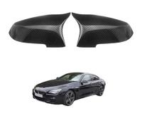 Car Wing Mirror Cover Caps for BMO 6 Seires F12 F13 F06 2014-2016 Carbon Fiber Texture - Left Right Side Rearview Mirror Housing Shell ABS Plastic