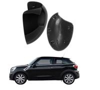 Car Wing Mirror Cover Caps for Mini R61 Paceman 2012-2015 - Left Right Side Rearview Mirror Housing Shell ABS Plastic,Black