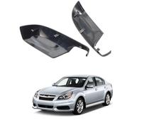 Car Wing Mirror Cover Caps for Subaru Legacy 2013-2014 Black - Left Right Side Rearview Mirror Housing Shell ABS Plastic